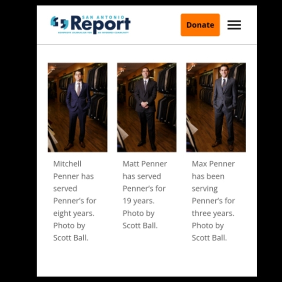 Penner's Men's Lt. Blue Sports Jkt/Blazer/Matts Internat'l Penner Exclusive - Picture 8 of 11